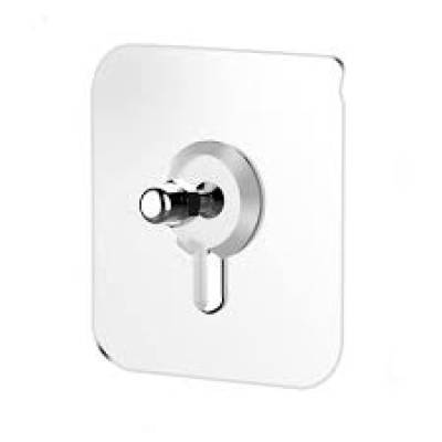 Wall Hooks Adhesive No Drilling Waterproof 10 Pis
