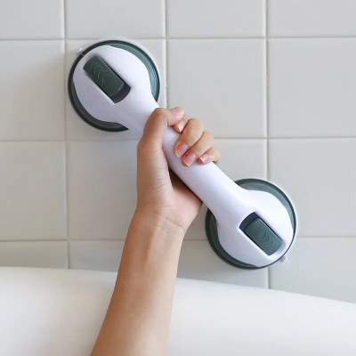 Safety Helping Handle Anti Slip Support Toilet Bathroom Safe Grab Bar Handle Suction Cup Handrail Grip