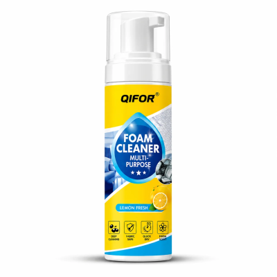 QIFOR All-Purpose Multi-Enzyme Foam Cleaner.